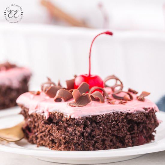 Cherry Dr. Pepper Cake - Recipe photo by emilyenchanted