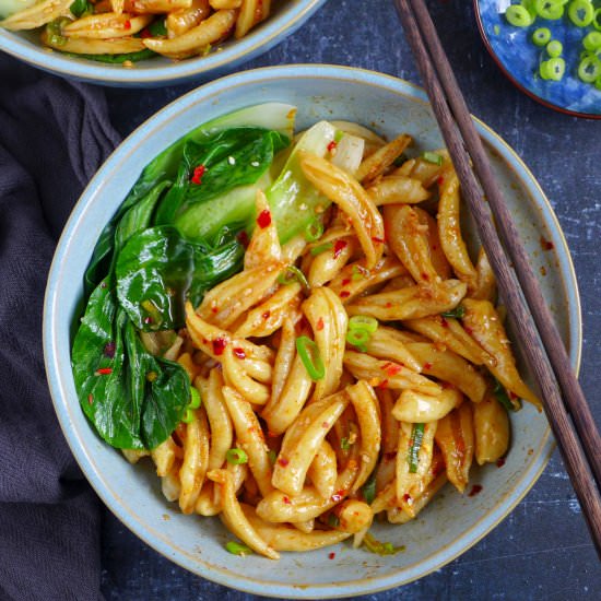 SCISSOR-CUT NOODLES - Recipe photo by Red House Spice