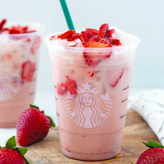Pink Drink {Starbucks Copycat} - Recipe photo by Wearenotmartha