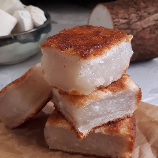 Cassava cake - Recipe photo by chilliesandlime