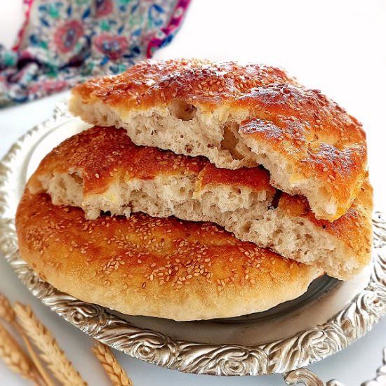 No-Knead "Ramazan Pidesi" - Recipe photo by MyHomeDiaryinTurkey