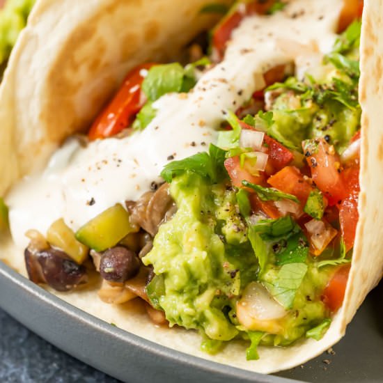 Vegan Fajitas - Recipe photo by lovingitvegan