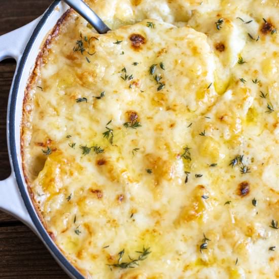 Gruyére Potatoes Au Gratin - Recipe photo by This Home Kitchen