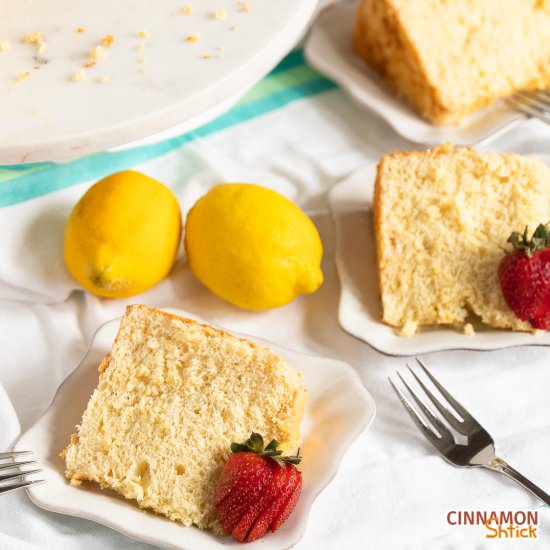 Passover Sponge Cake - Recipe photo by Cinnamon Shtick