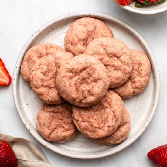 Strawberry Sugar Cookies - Recipe photo by from my bowl