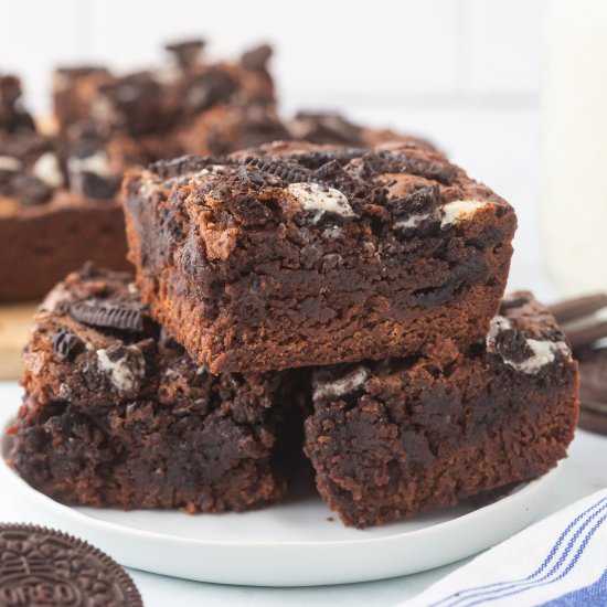 Oreo Brownies - Recipe photo by AllThingsMamma