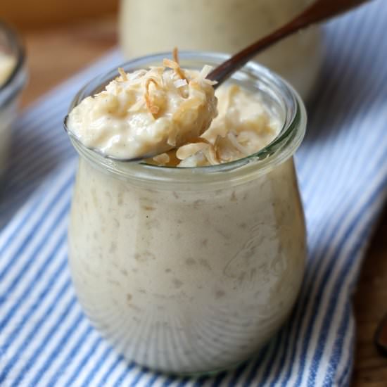 Coconut Rice Pudding - Recipe photo by flavor-feed