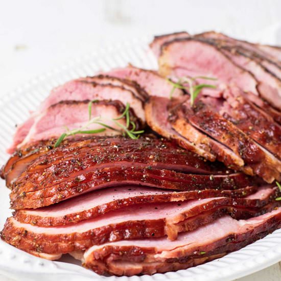 Honey Glazed Spiral Ham - Recipe photo by SunkissedKitch