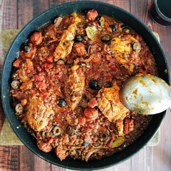 Chicken and Chorizo Spanish Stew - Recipe photo by The Spanish Radish