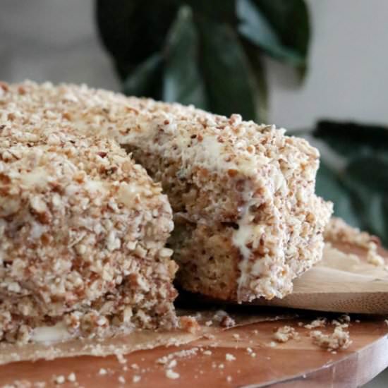 Gluten Free Hummingbird Cake - Recipe photo by grabthemangos