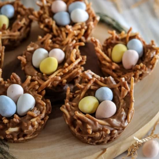 Bird Nest Cookies - Recipe photo by grabthemangos
