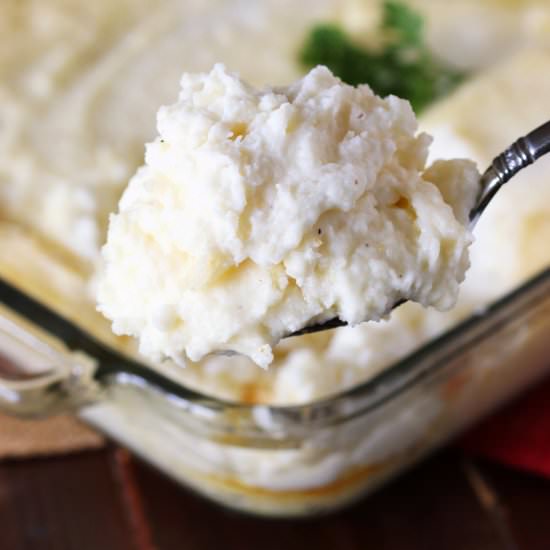Make-Ahead Mashed Potatoes - Recipe photo by thekitchenismyplayground