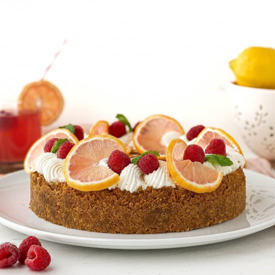 Raspberry Lemonade Cheesecake - Recipe photo by live to sweet
