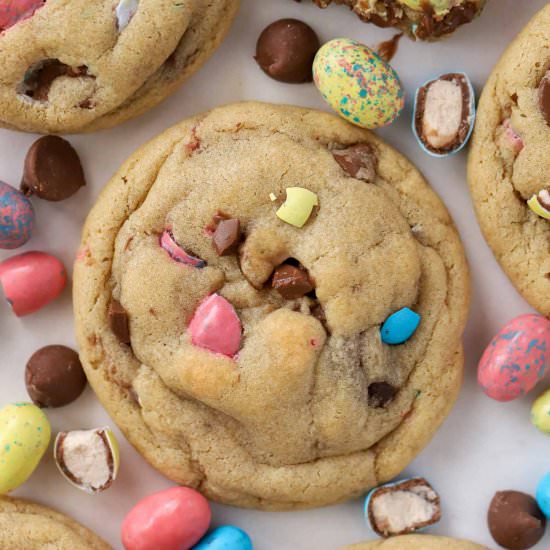 Malted Chocolate Chip Cookies - Recipe photo by Celebrating Sweets