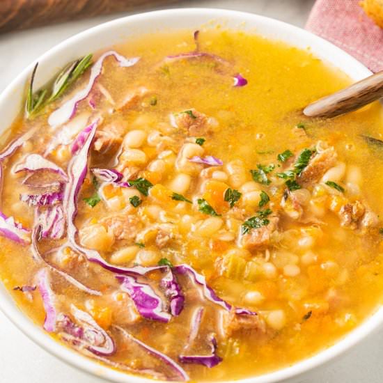 Old Fashioned Ham and Bean Soup - Recipe photo by debsdailydish