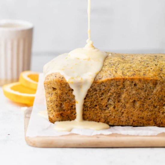 Orange Poppyseed Cake Loaf - Recipe photo by erinliveswhole