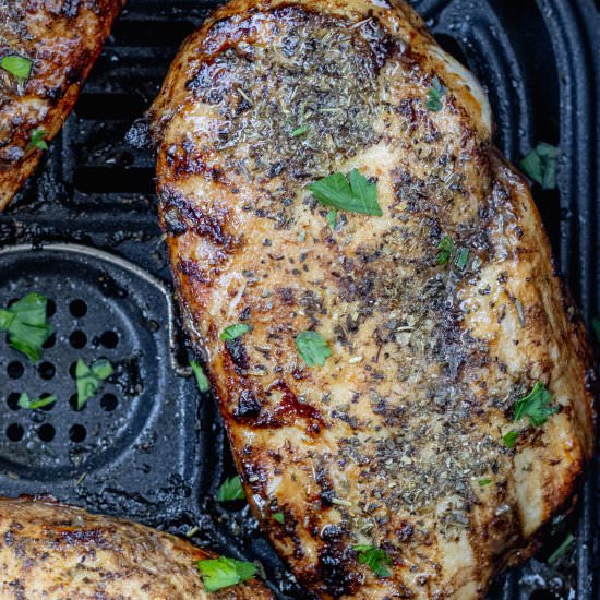 Marinated Chicken in Air Fryer - Recipe photo by MeganVsKitchen