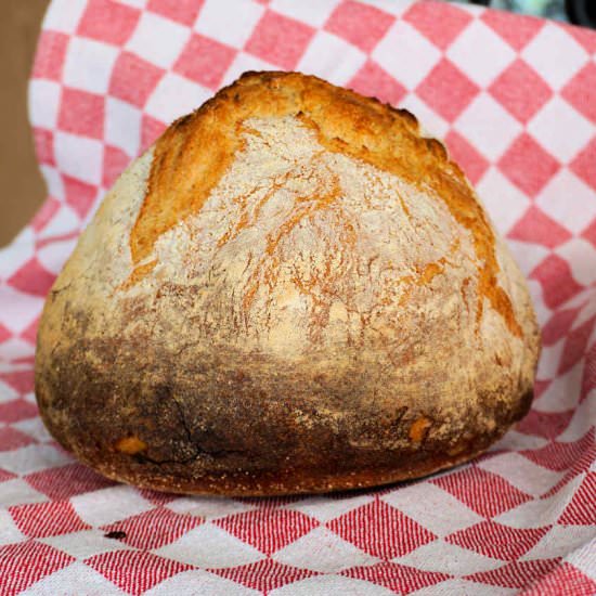crusty italian bread - Recipe photo by Cuisine Fiend