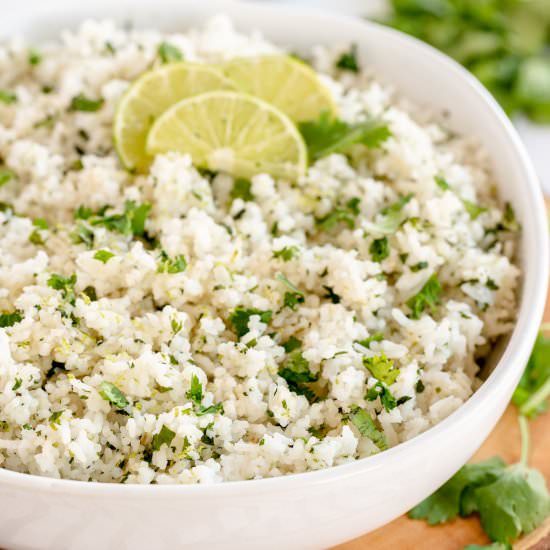 Cilantro Lime Rice - Recipe photo by KyleeCooks