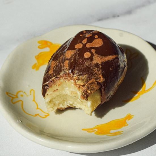 Protein Easter eggs - Recipe photo by Annikaeats