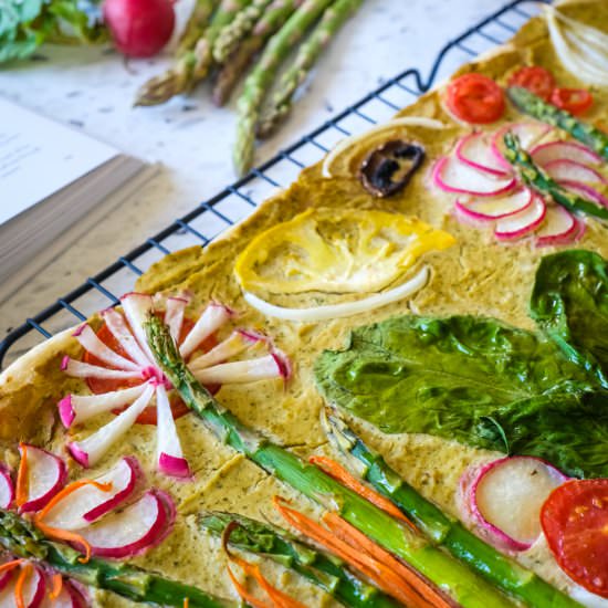 Vegan Ricotta & Veggie Puff Pastry - Recipe photo by Botanical Barbara