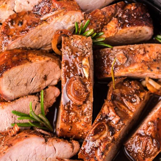 Grilled Pork Tenderloin - Recipe photo by BBQing With The Nolands