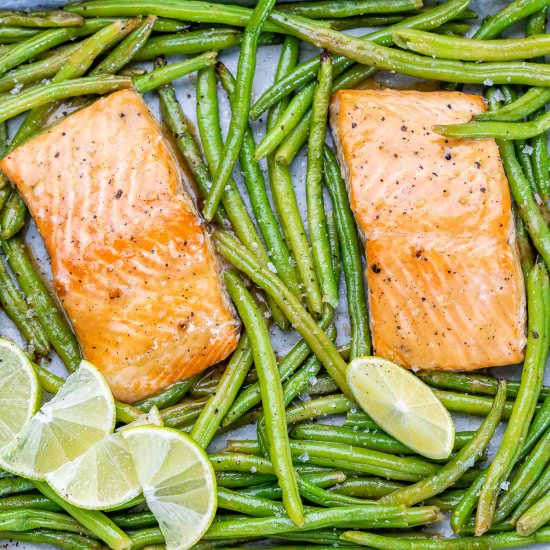BAKED MAPLE-GLAZED DIJON MUSTARD SA - Recipe photo by healthyfitnessmeals