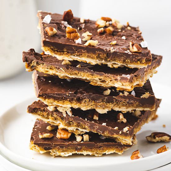 Matzo Toffee - Recipe photo by bellyfull