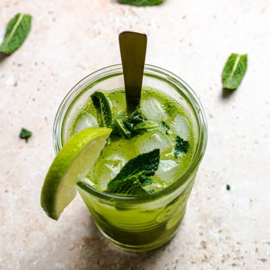 Thermomix Mojito Cocktail - Recipe photo by myveganminimalist