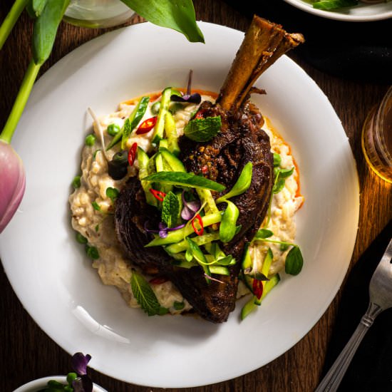 Vindaloo Braised Lamb Shanks - Recipe photo by rhubarbandcod