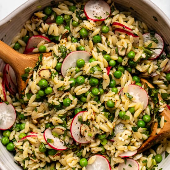 Spring Orzo Salad - Recipe photo by from my bowl