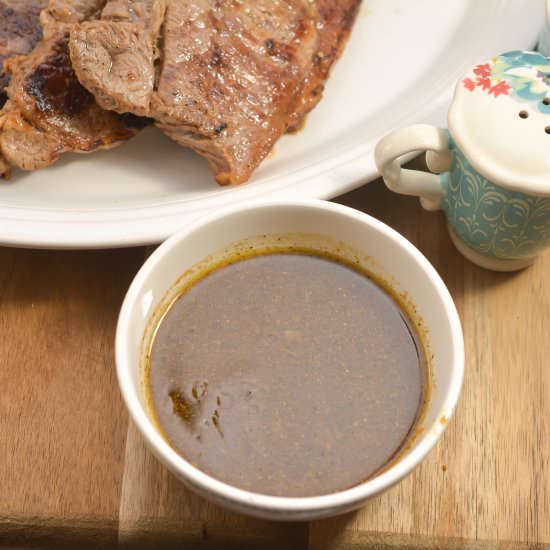 Easy Steak Marinade - Recipe photo by littlebitrecipes