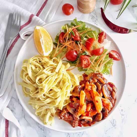 Sweet Chili soslu tavuk tarifi. - Recipe photo by MyHomeDiaryinTurkey