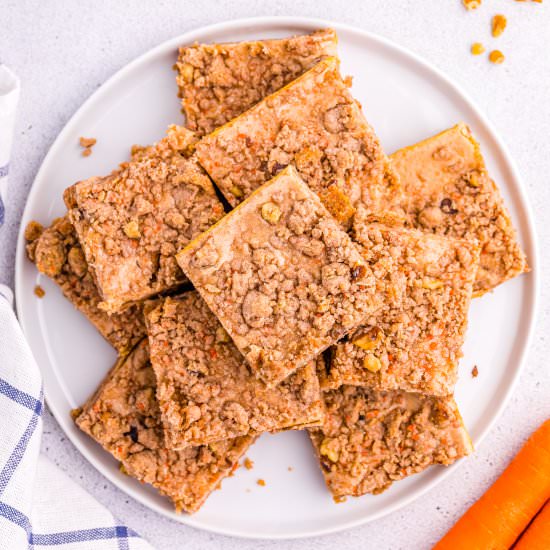 Carrot Cake Bars - Recipe photo by FoodFolksandFun