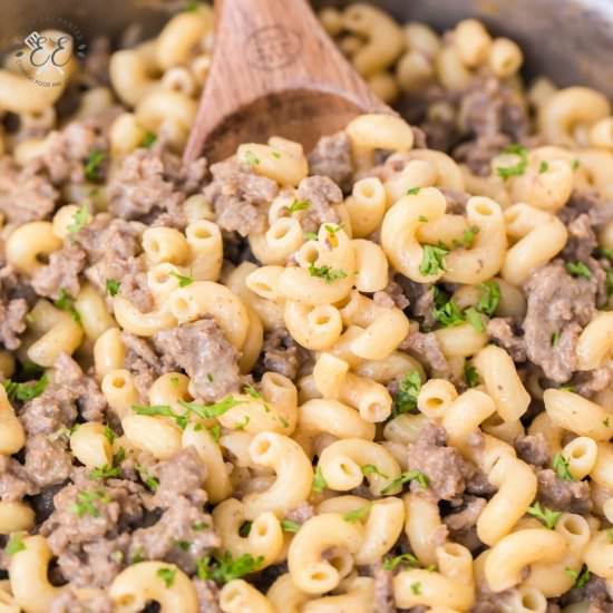 Homemade Hamburger Helper - Recipe photo by emilyenchanted