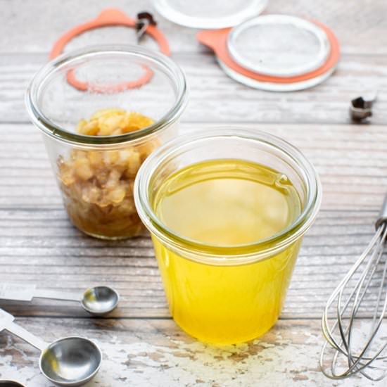 Vegan Schmaltz - Recipe photo by BitterSweet