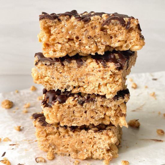 Healthy Rice Krispie Treats - Recipe photo by frozen_bananas_
