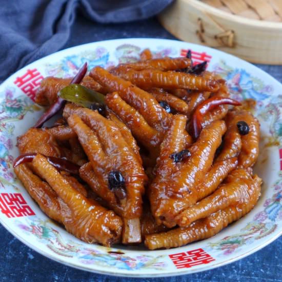 Dim sum chicken feet - Recipe photo by Red House Spice