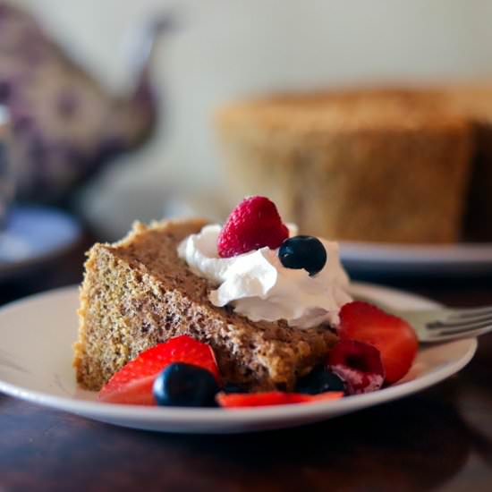Nuss Torte (German Nut Cake) - Recipe photo by HIldaskitchenblog