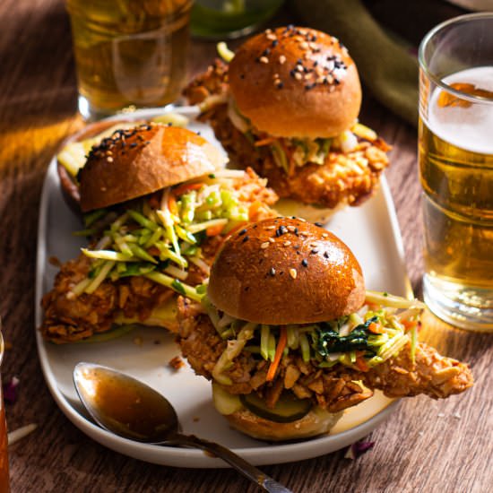 Chicken Tender Sliders - Recipe photo by rhubarbandcod