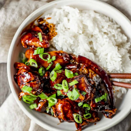 Air Fryer General Tso's Chicken - Recipe photo by Went Here 8 This