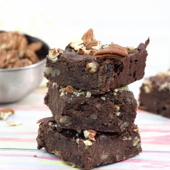 Flourless Protein Brownies - Recipe photo by Fitasamamabear