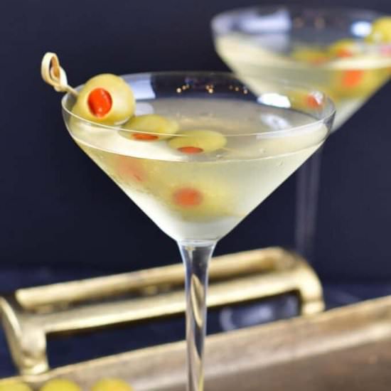 Dirty Martini - Recipe photo by WillCookForSmiles