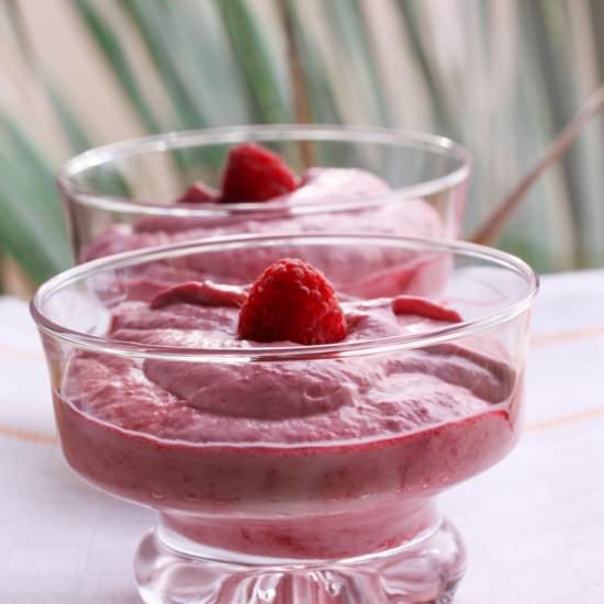 Raspberry Fool - Recipe photo by GiangisKitchen