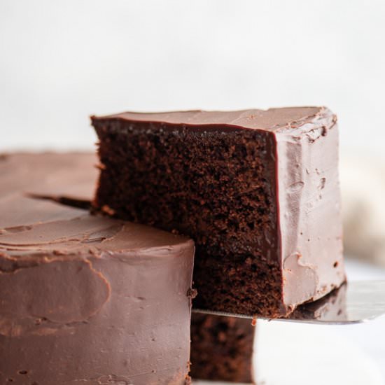 DEVIL’S FOOD CAKE - Recipe photo by The Gourmet Larder