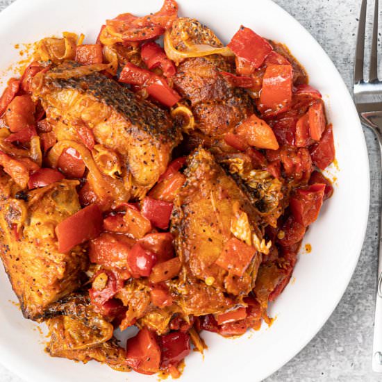 Peppered Croaker Fish - Recipe photo by lowcarbafrica