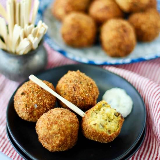 Spicy Salmon and Potato Croquettes - Recipe photo by karenskitchenstories
