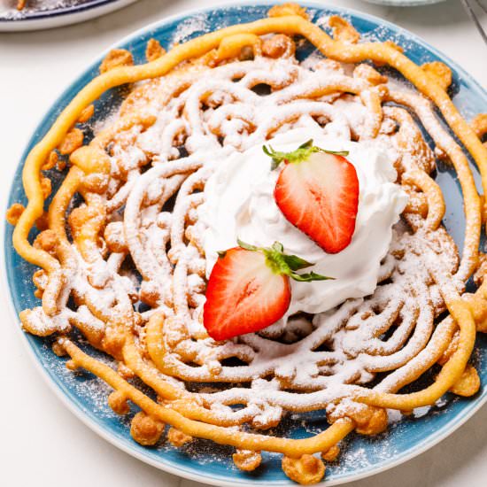 Pancake Mix Funnel Cakes - Recipe photo by AllThingsMamma