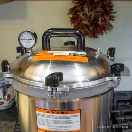 How to Use a Pressure Canner - Recipe photo by BeyondtheCoop
