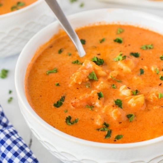 Best Lobster Bisque Recipe - Recipe photo by noshingwiththenolands